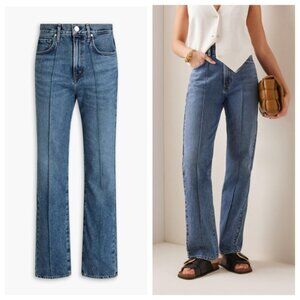 GOLDSIGN Martin Pintck Jeans Straight Leg Pleated Assler Dark Blue 29